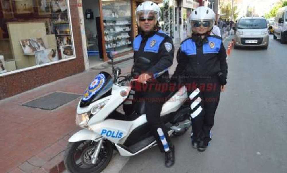 Toplum Destekli Polislere Motosiklet