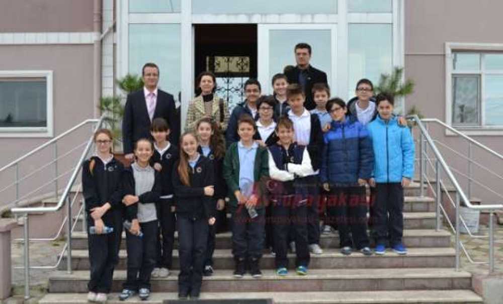 Aka Koleji'nden Gazetemize Ziyaret