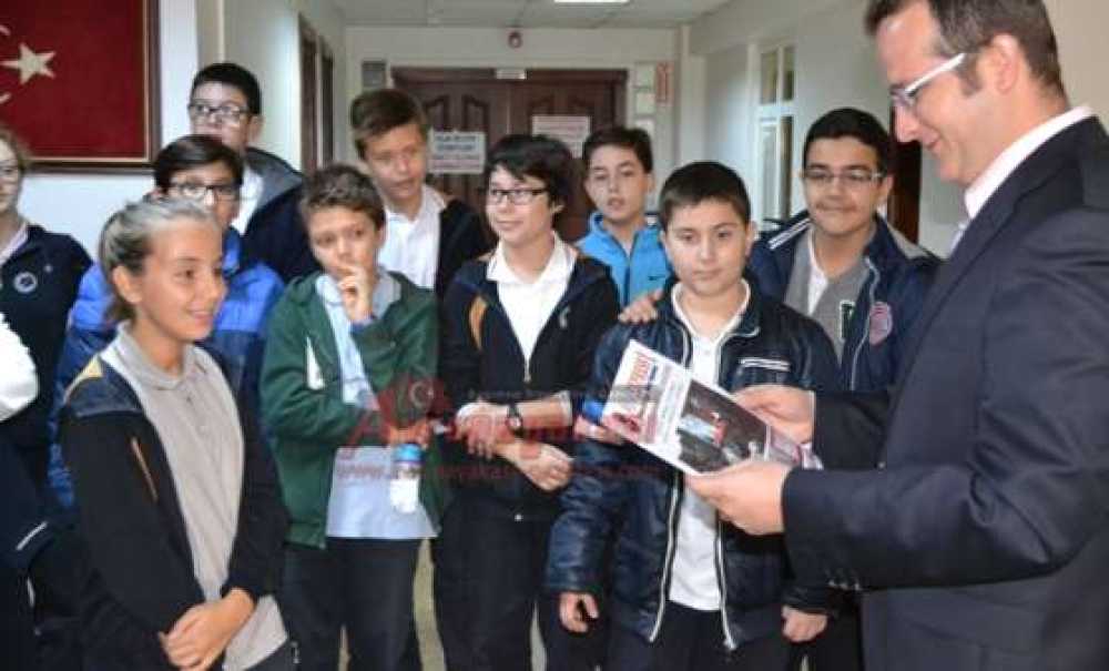 Aka Koleji'nden Gazetemize Ziyaret