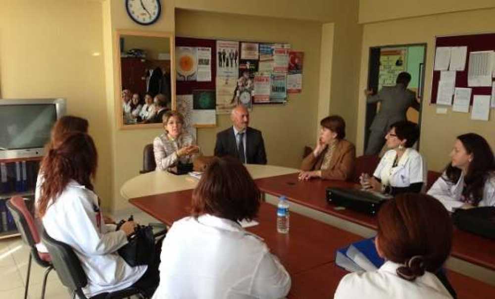 Kaymakam Kızıltoprak`ın Eşi İlke Kızıltoprak`tan Okul Ziyareti