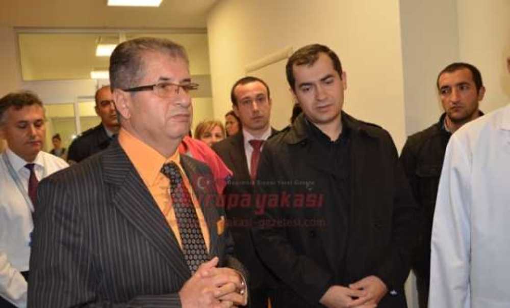 Kaymakam Doğan Küçük Çocuğu Yoğun Bakımda Ziyaret Etti