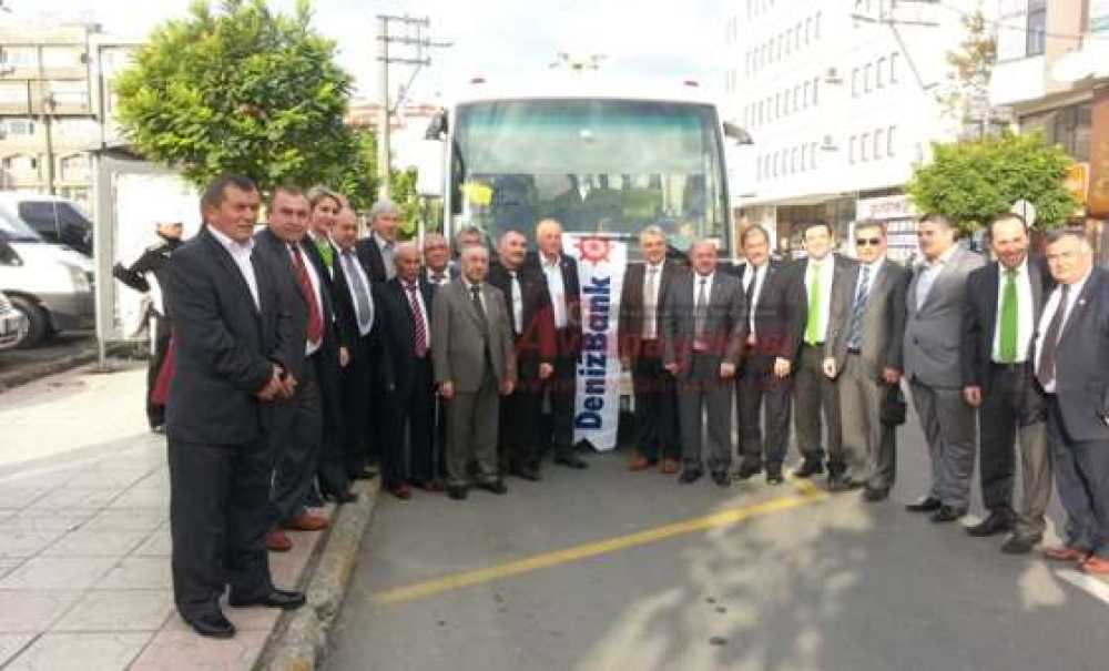 Çorlu Muhtarlar Derneği`nden Çorlu Kaymakamlığı, Anadolujet Ve Denizbank`a Gezi Teşekkürü