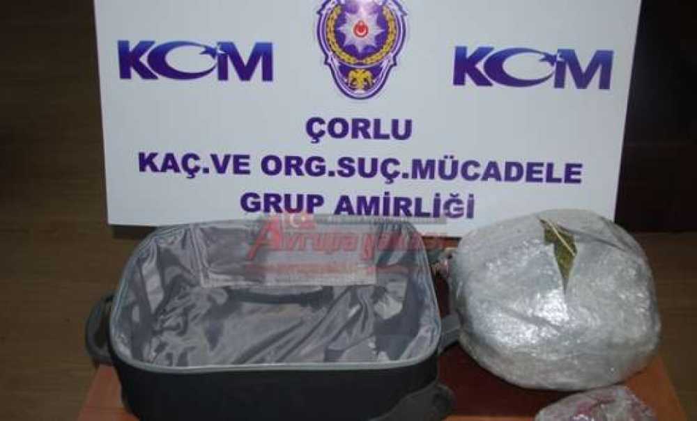 Bavul İçerisinde Esrar Ticareti