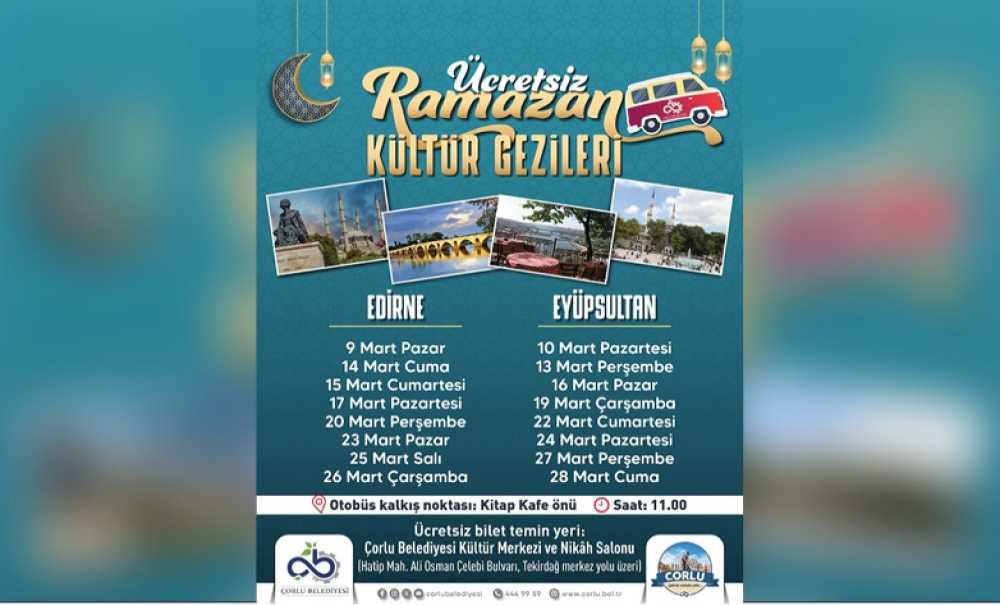 Ramazan Ayına Özel Ücretsiz Kültür Gezileri Başlıyor