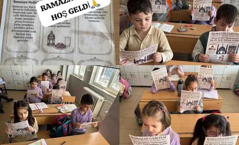 Ramazan Coşkusu Okullara Yansıdı