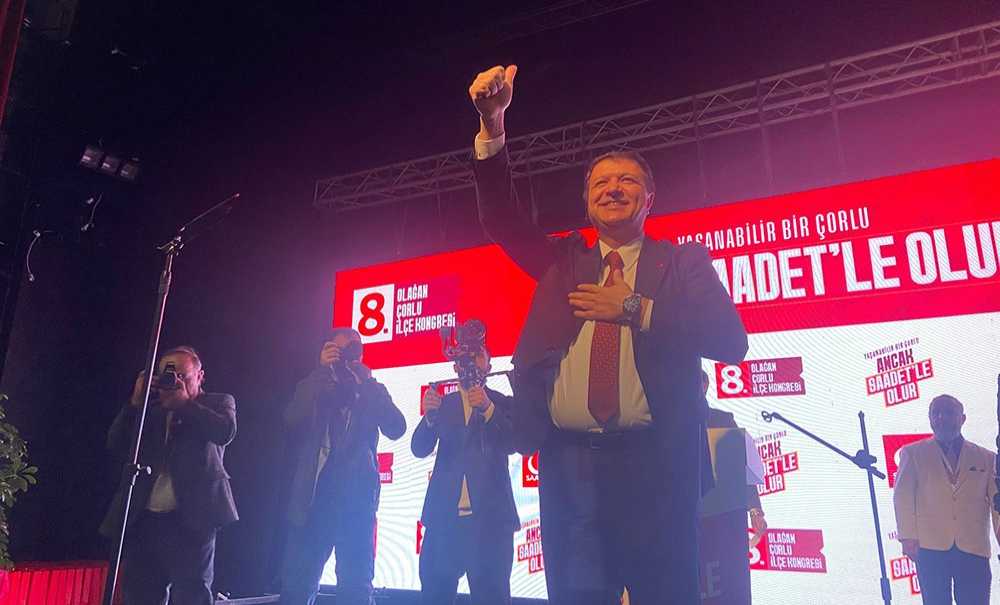 Saadet Parti̇si̇'nden Coşkulu Kongre