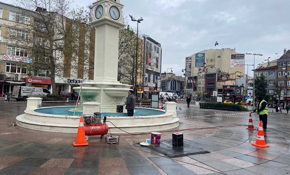 Saatli Havuza Bakım Yapıldı