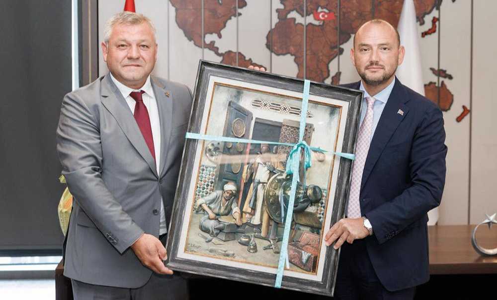Şahpaz'dan Müsi̇ad Genel Başkanı Özdemir'e Ziyaret