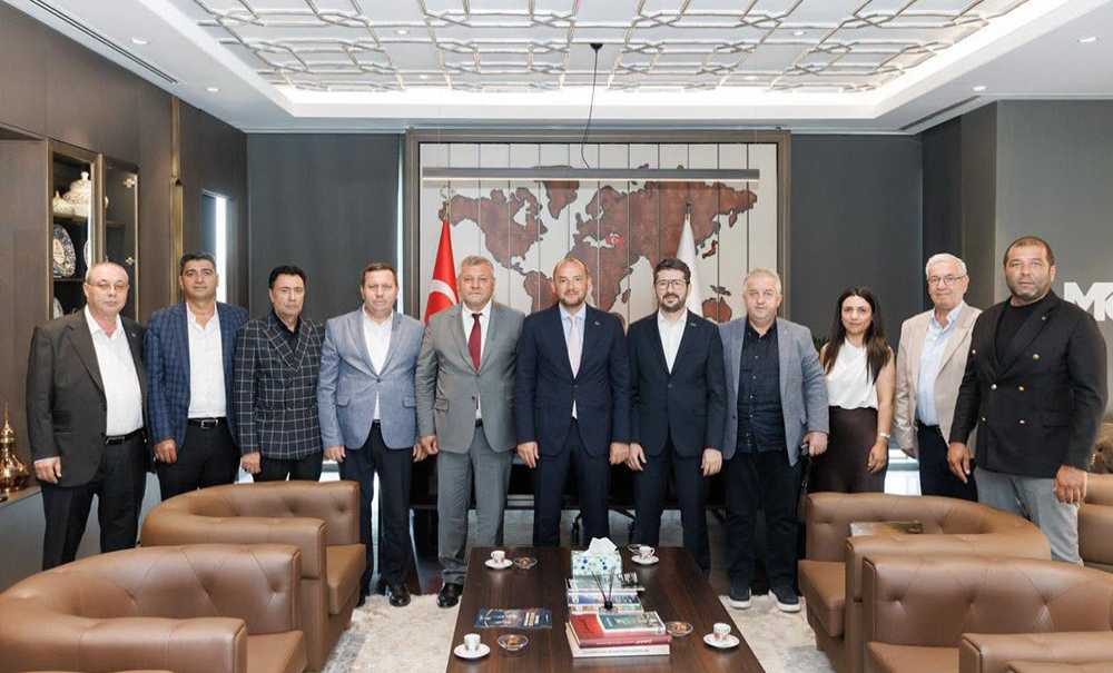 Şahpaz'dan Müsi̇ad Genel Başkanı Özdemir'e Ziyaret