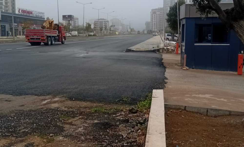 Sanayi Sitesinin Girişi Düzenlendi, Esnaf Rahatladı