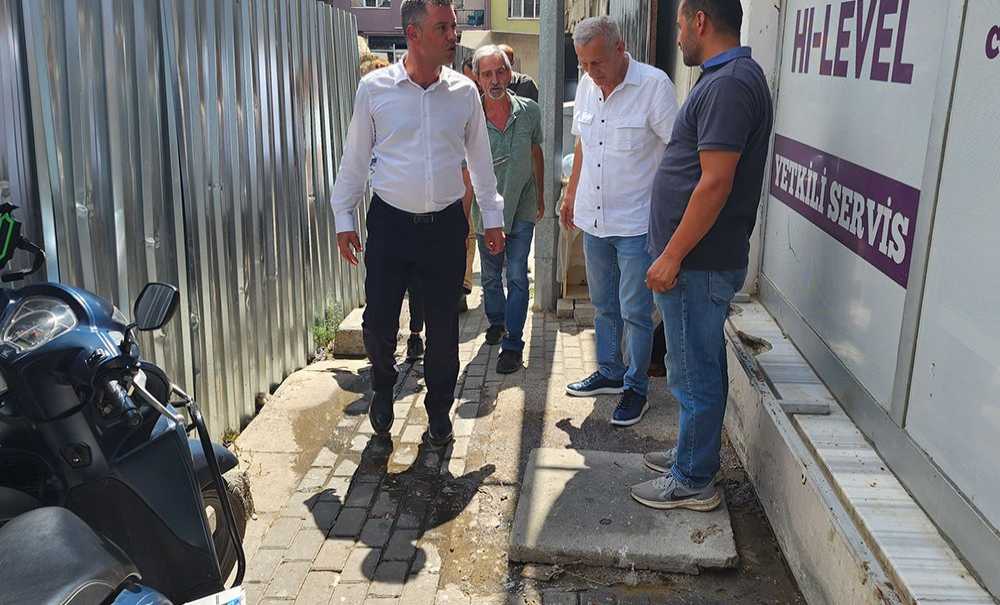 Sarıkurt, Otopark İnşaatını İnceledi