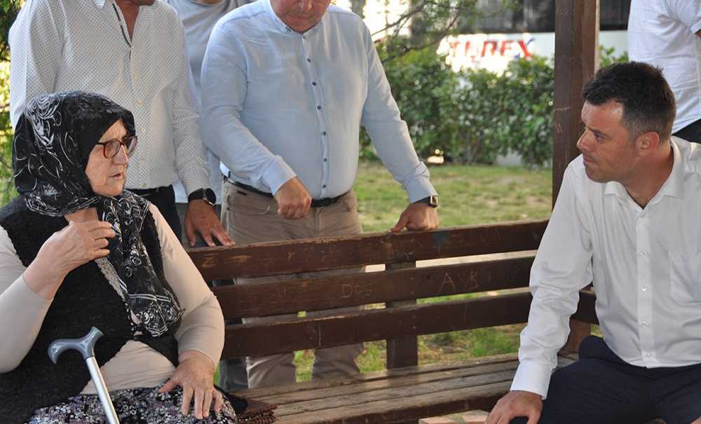 Sarıkurt Vatandaşın Derdi̇ni̇ Di̇nledi̇