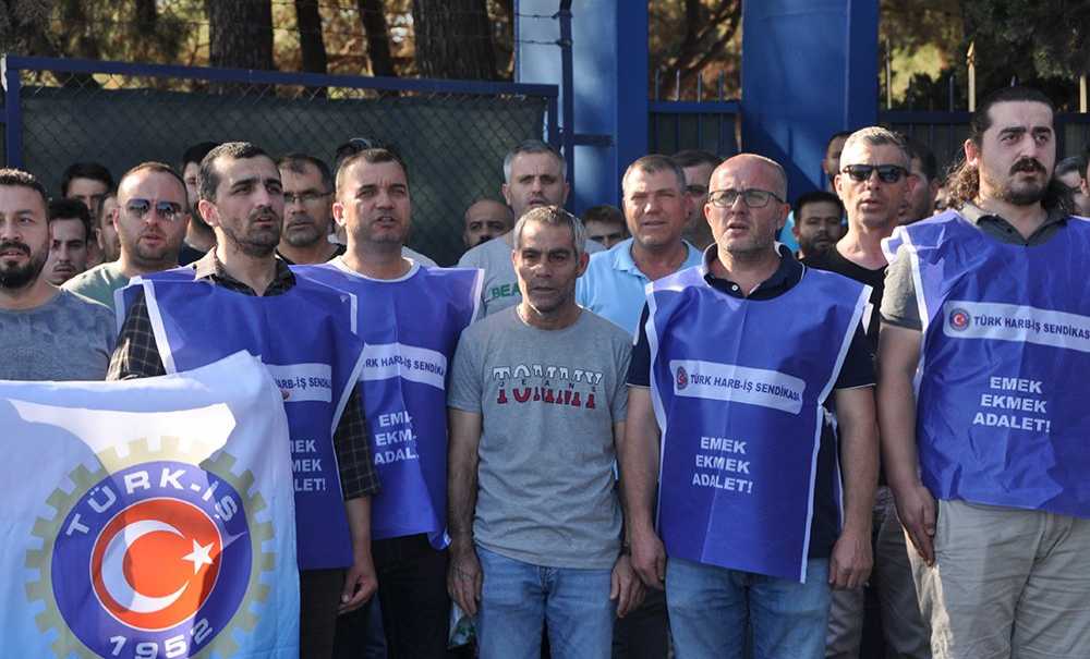 Savunma Sanayi İşçileri Hakkını İstiyor