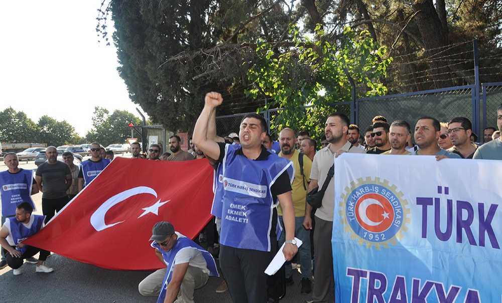 Savunma Sanayi İşçileri Hakkını İstiyor