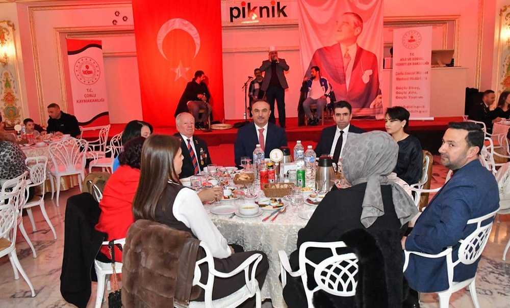 Şehit Aileleri Ve Gazilerle İftar Yapıldı