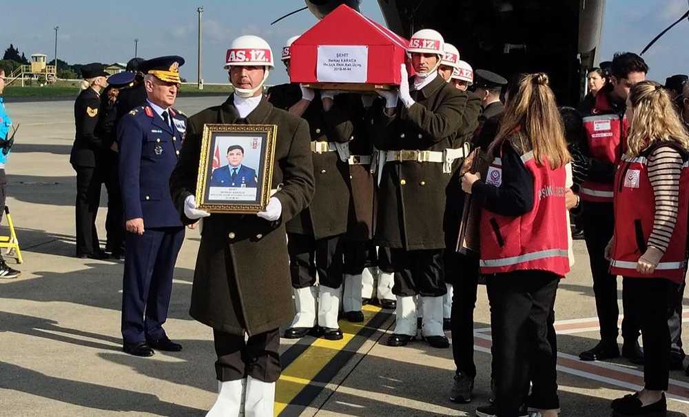 Şehitlerimiz Çorlu'da Düzenlenen Törenle Uğurlandı
