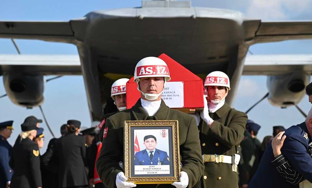 Şehitlerimiz Çorlu'da Düzenlenen Törenle Uğurlandı