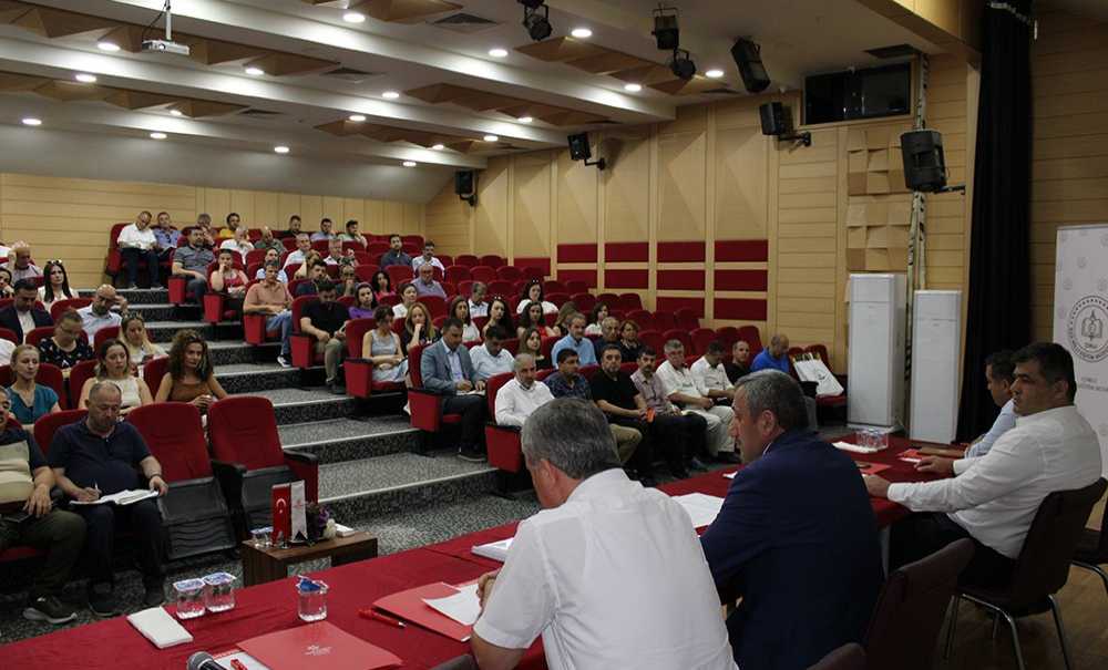 Sene Sonu Okul Müdürleri Toplantısı Yapıldı