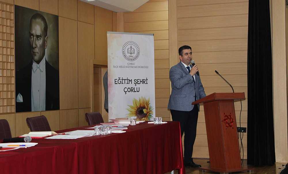 Sene Sonu Okul Müdürleri Toplantısı Yapıldı