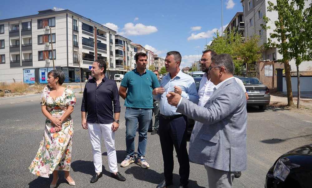 Şeyhsinan Ve Hürriyet Mahallelerindeki Çalışmaları İnceledi