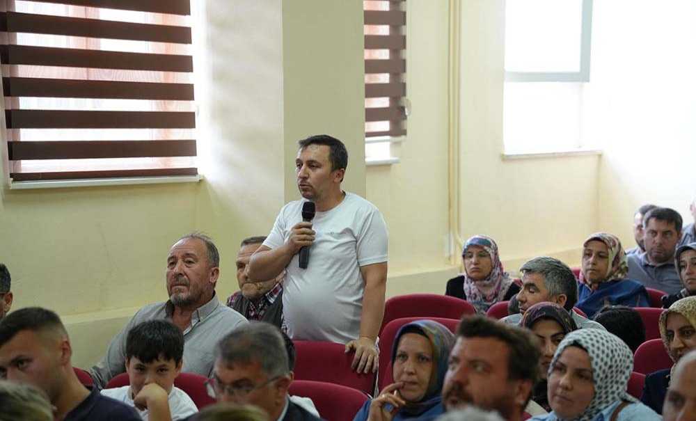 Silahtarağa Mahallesinde Toplantı Yapıldı