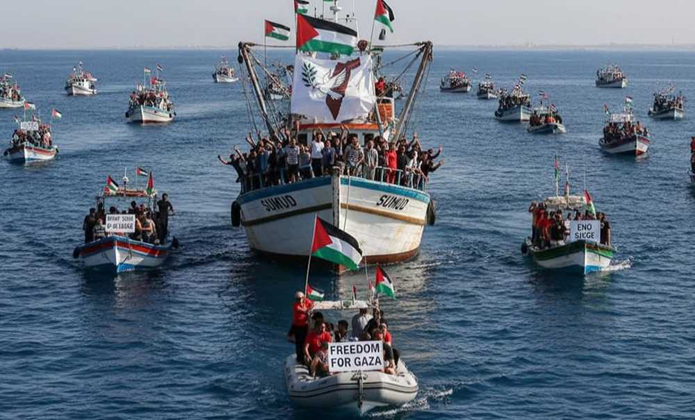 “Sumud Fi̇losu Gazze'ye Umut Oldu”