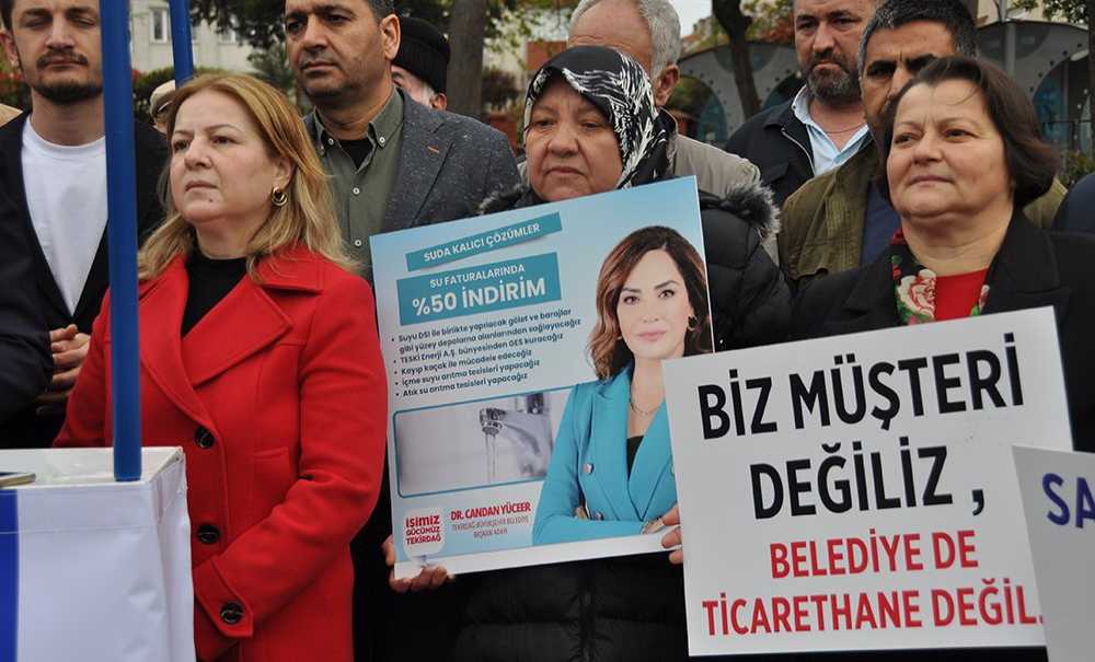 Suya Yapılan Zammı Geri Çekin