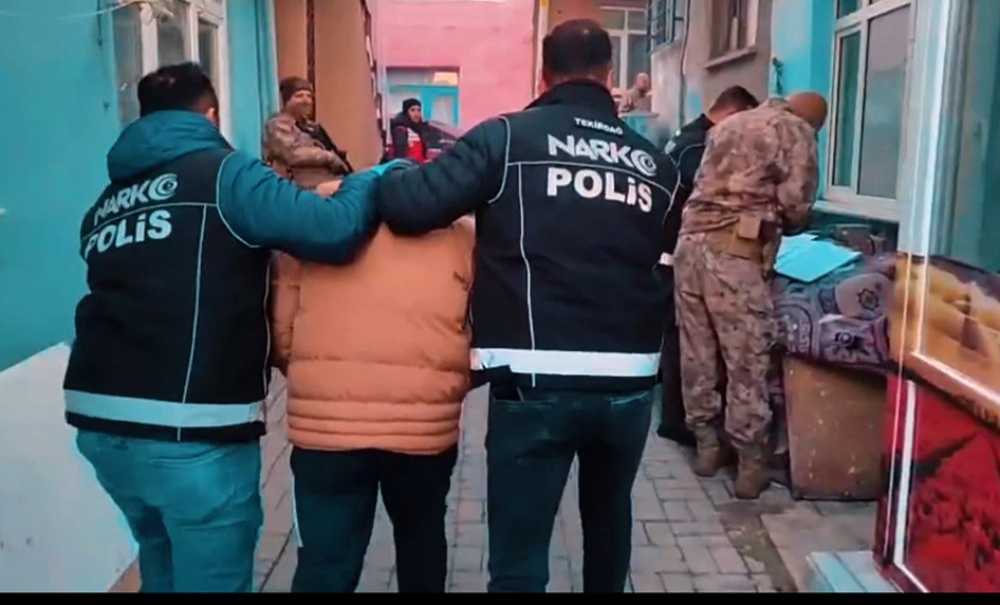 Tekirdağ Emniyeti Uyuşturucuya Geçit Vermiyor