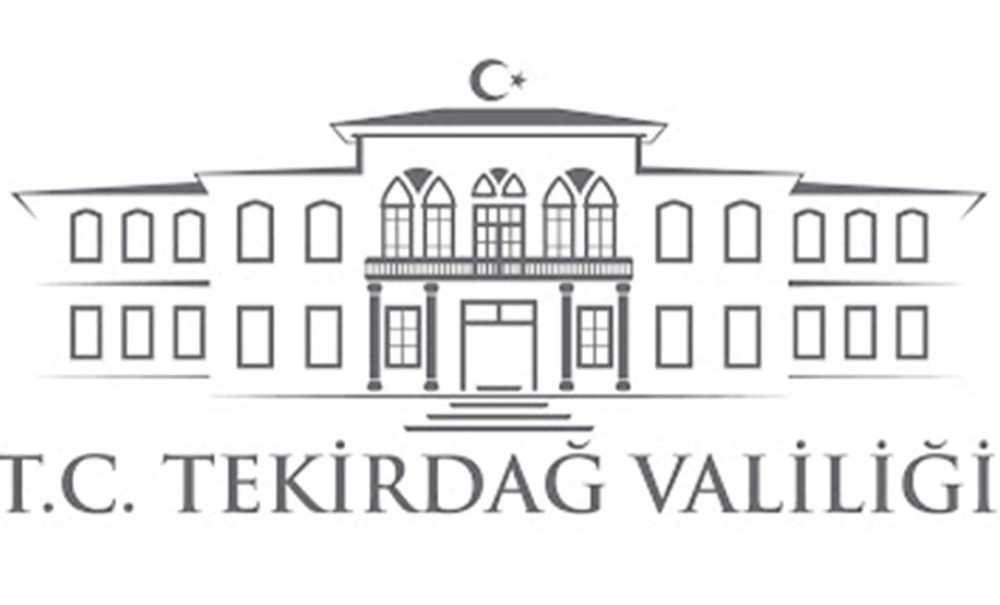 Tekirdağ Valiliği'nden Resmi İlan Genelgesi