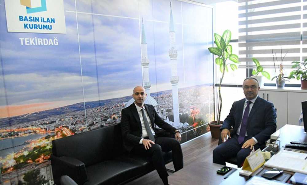Tekirdağ Valisi Soytürk'ten Bi̇k Bölge Müdürü Atılgan'a Ziyaret