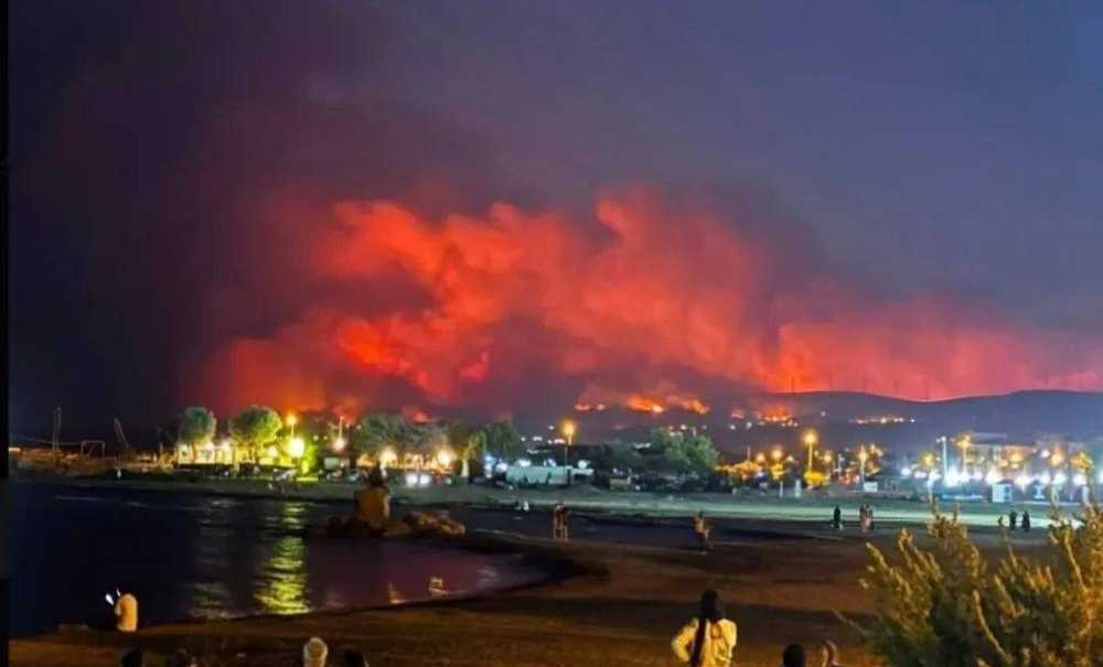 Tekirdağ'ın Ciğerleri Küle Döndü