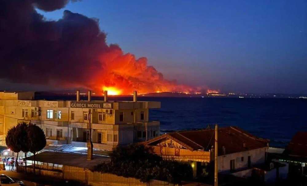 Tekirdağ'ın Ciğerleri Küle Döndü