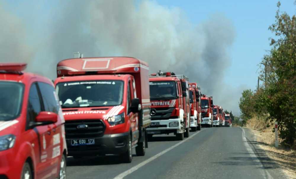 Tekirdağ'ın Ciğerleri Küle Döndü