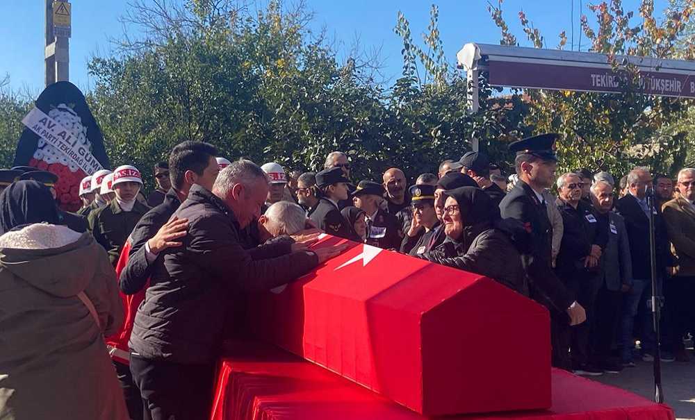 Tekirdağ'ın Şehidi, Son Yolculuğuna Uğurlandı