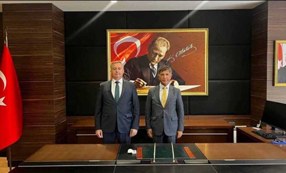 Teksi̇f Başkanı Bozan'dan Kaymakam Erten'e Ziyaret