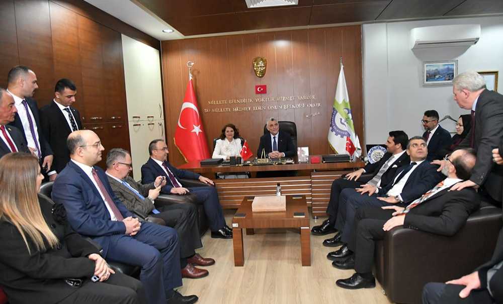 Ticaret Bakanı Bolat Ergene'de