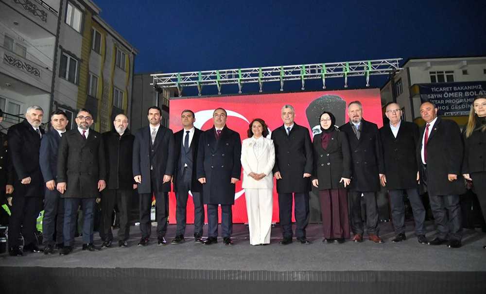 Ticaret Bakanı Bolat Ergene'de