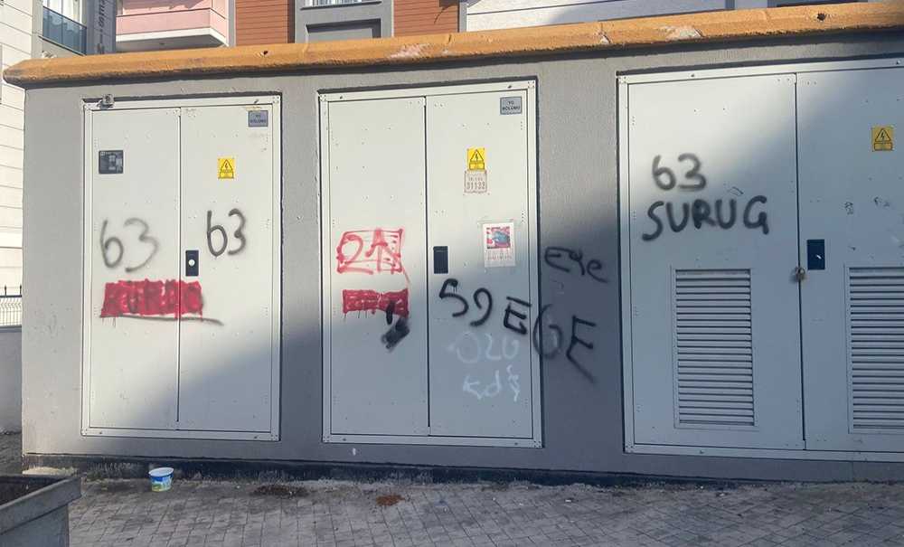 Trafolara Yazı Yazılması Görüntü Kirliliği Oluşturuyor