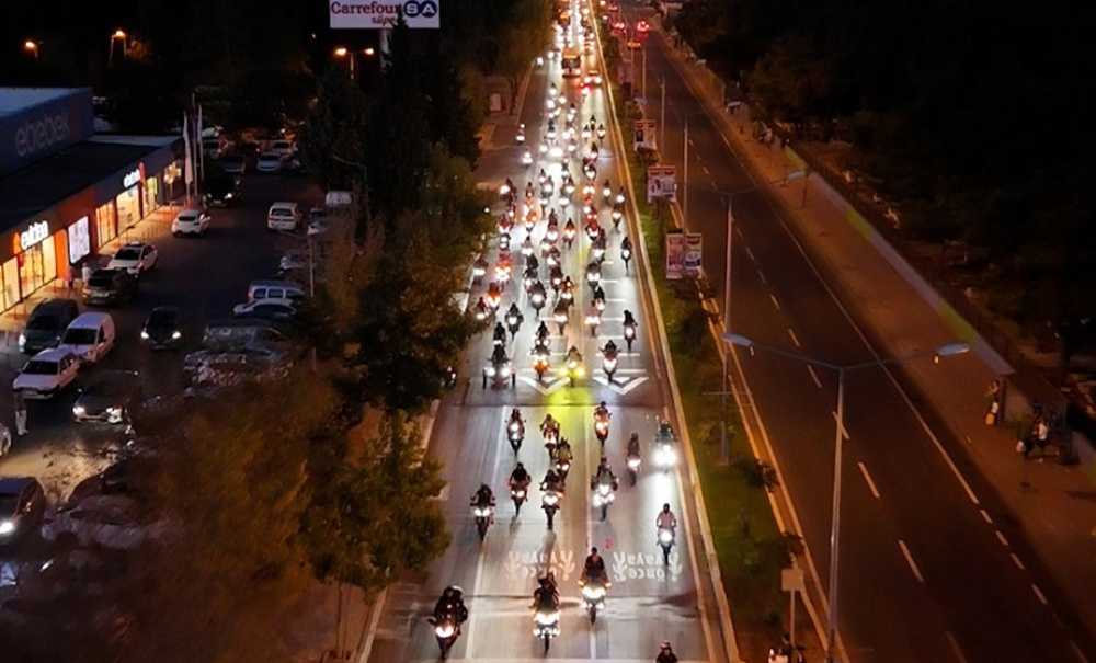 Trakmot Motosiklet Kulübü'nden 30 Ağustos'a Renkli Katılım