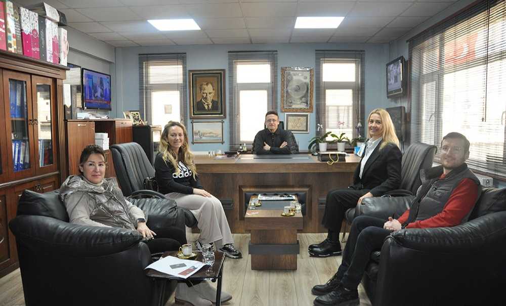 Trakya Kolejinden Gazetemize Ziyaret