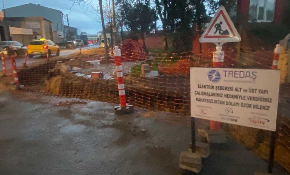 Tredaş Elektri̇k Hatlarini Yer Altina Aliyor