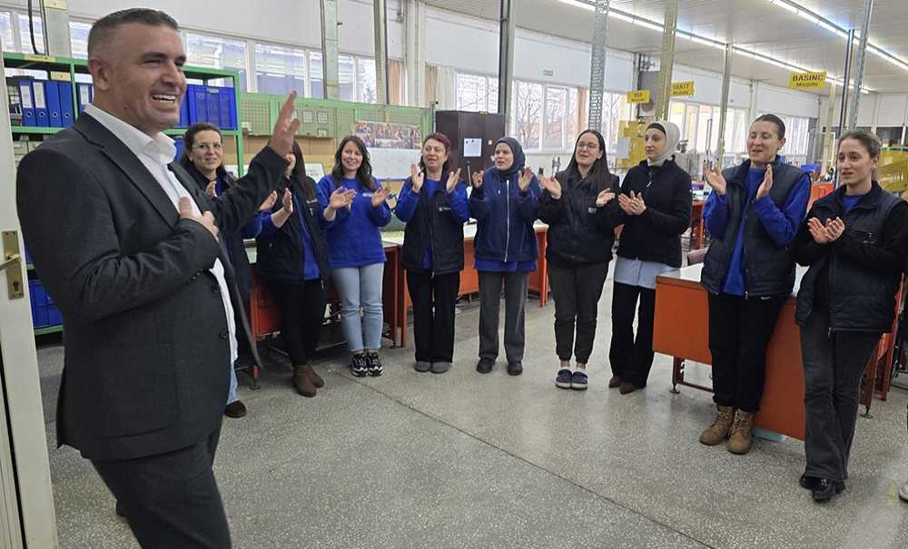Türk Metal Çorlu Şubesi'nde Bayram Coşkusu