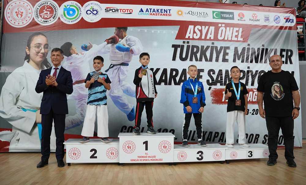 Türkiye Karate Şampiyonası Çorlu'da Düzenlendi