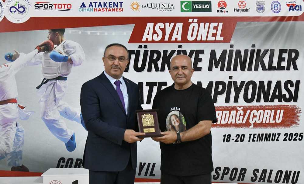Türkiye Karate Şampiyonası Çorlu'da Düzenlendi