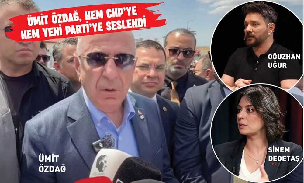 Ümit Özdağ, Uğur Ve Dedetaş'ı Ziyaret Etti