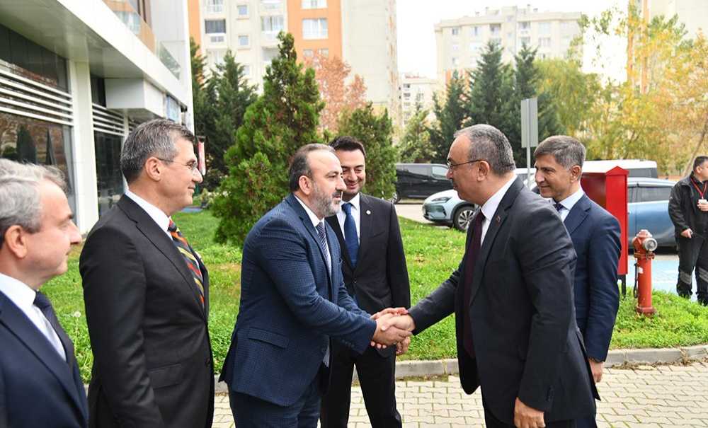 Vali Soytürk Çorlu'da Toplantıya Katıldı