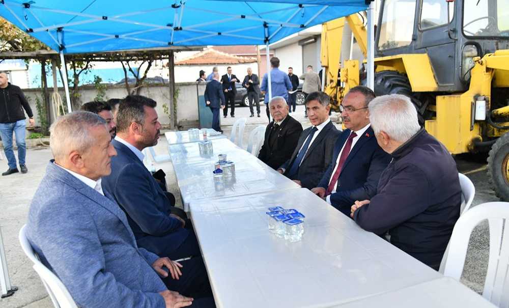 Vali Soytürk'ten Başkan Sarıkurt'a Taziye Ziyareti