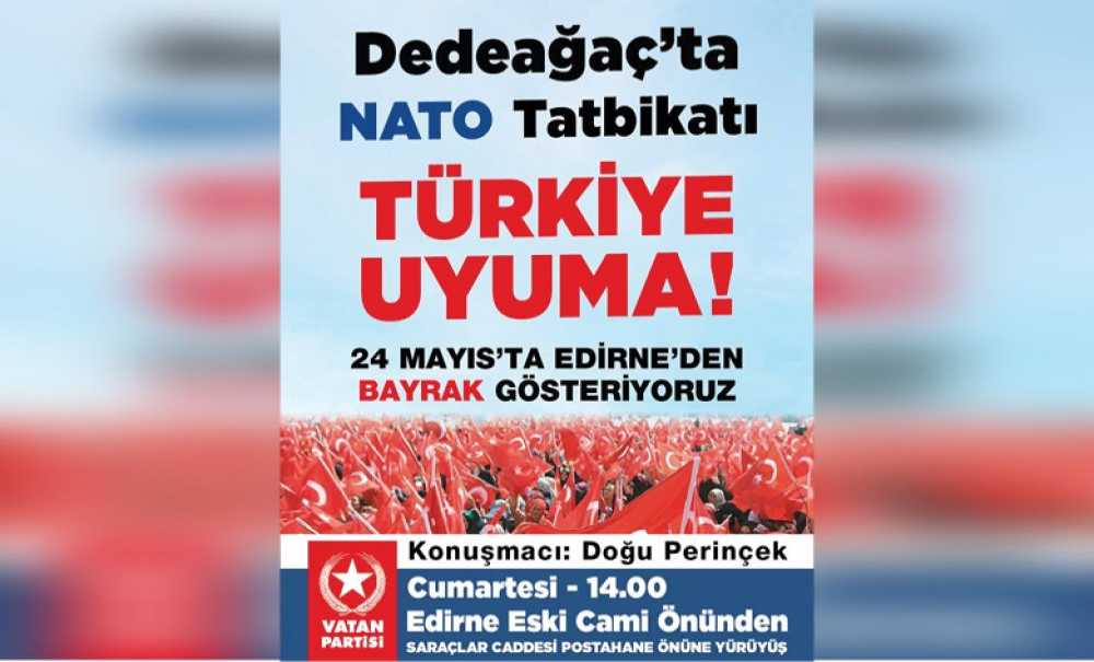 Vatan Partisi Mitinge Hazırlanıyor