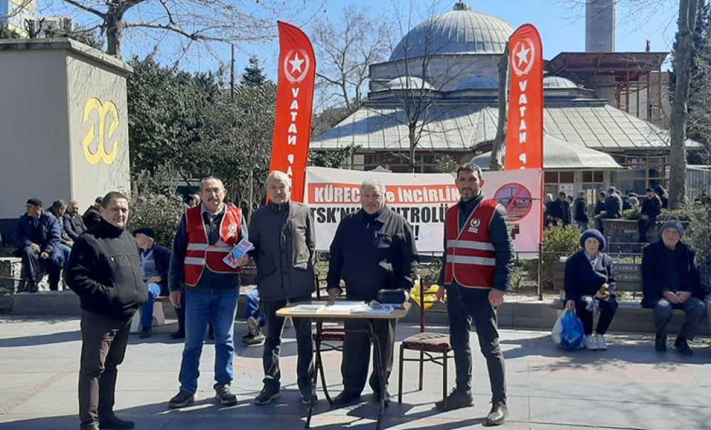 Vatan Partisi Üsler İçin İmza Masası Açtı