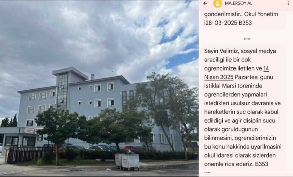 Velilere Uyarı Mesajı Gönderildi